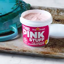 The Star Drops Pink Stuff Powerful The Miracle Wash Up cream-100g-Leaves your dishes and surfaces sparkling clean