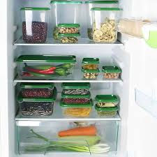 17pcs Food Container Set Sealed With Lids Plastic Food Storage Box Transparent Kitchen Refrigerator Keep Fresh Organizer Box