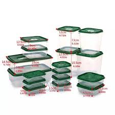 17pcs Food Container Set Sealed With Lids Plastic Food Storage Box Transparent Kitchen Refrigerator Keep Fresh Organizer Box