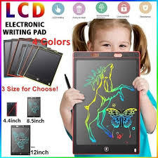 12 inch LCD panel colour Writing Tablet Electronic Writting Doodle Board Digital Colorful Handwriting Pad Drawing Graphics Kids Birthday Gift Education: Wings