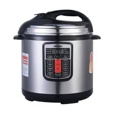 6 Litre Dessini Electric Pressure Cooker,Electric Pressure Cooker 6 qt, 9-in-1 Instant Multi Cooker with Safer Venting Design, Rice Cooker, Slow Cooker, Sous Vide, Saute Pot, 1100W, Stainless Steel