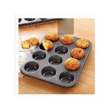 Kitchen 12 Hole Cupcake Queencake Muffin-Donut Baking Tin Mould Tray