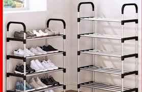 Jaza Keja Upgraded 7 Layer Shoes Organizer Dustproof Household Doorstep Shoes Rack DIY Assembly Large Capacity Shoes Cabinet Storage Shelf
