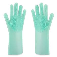 Premium Silicone Washing Gloves – Heat-Resistant, Multi-Purpose Scrubbing Gloves for Kitchen, Dishwashing, Car Cleaning, Pet Grooming & More – Durable, Flexible & Eco-Friendly Design