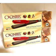 CRONIER PROFESSIONAL 2-IN-1 CERAMIC FLAT IRON HAIR STRAIGHTENER OFFERS SIMPLE OPERATION, SUITABLE FOR SALON AND HOUSEHOLD USE, WITH A HEATING AREA OF 90*30MM