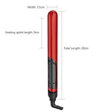 CRONIER PROFESSIONAL 2-IN-1 CERAMIC FLAT IRON HAIR STRAIGHTENER OFFERS SIMPLE OPERATION, SUITABLE FOR SALON AND HOUSEHOLD USE, WITH A HEATING AREA OF 90*30MM