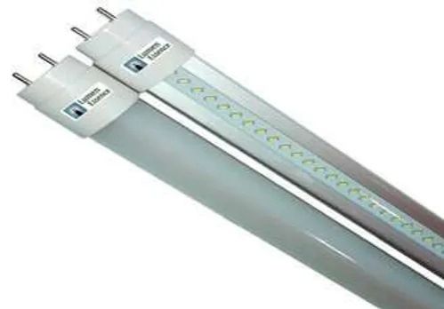 Linear LED tube lights, often used for indoor lighting in homes, offices, shops, schools, and workshops. They are a modern replacement for traditional fluorescent tubes.