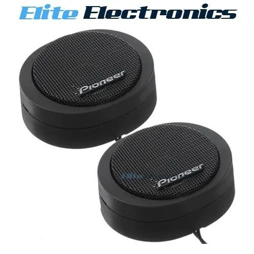 Pioneer TS-S20 Car Audio 200-Watt 3/4-inch Component Tweeter with Crossover, car Audio 3/4-inch Component Tweeter with Crossover