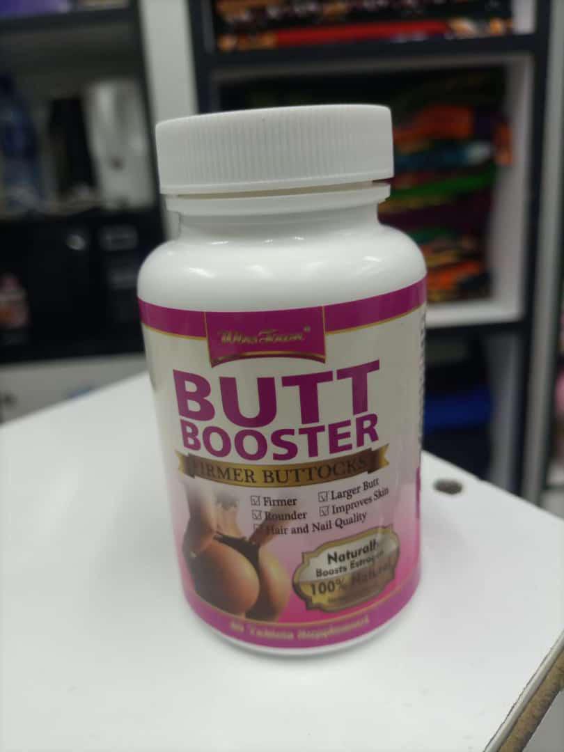 Butt Booster Tablets - Natural Supplement for Fuller, Firmer Hips & Curves