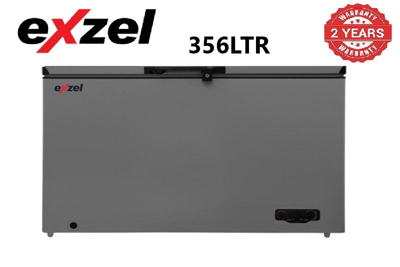 Exzel 356L Chest Freezer: ECF-401, Dual Fridge/Freezer Function Tropicalized, 2 Years Warranty