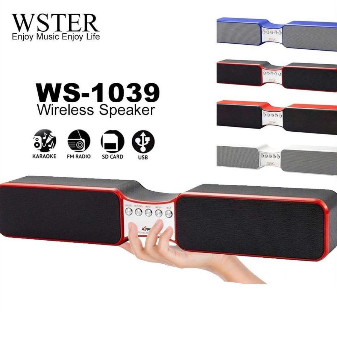 wster 1039 sound bar Bluetooth speaker