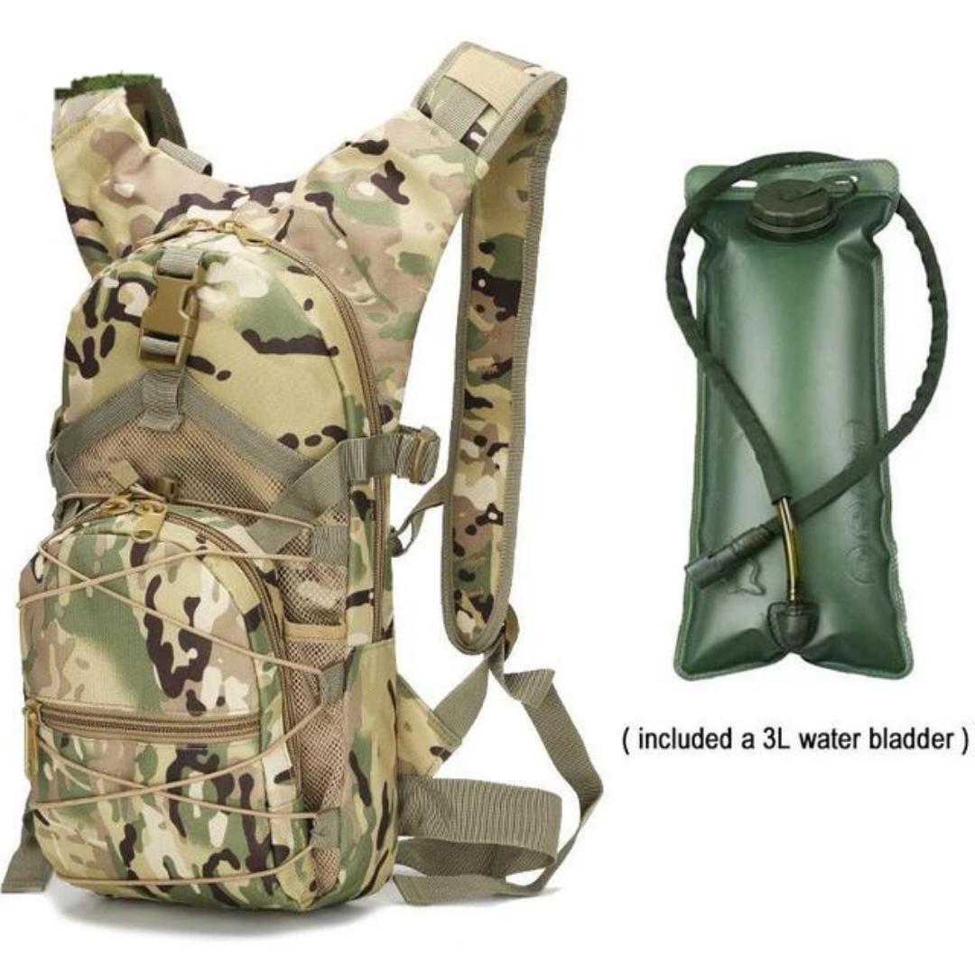 hydration hiking camel bag with 3L water bag