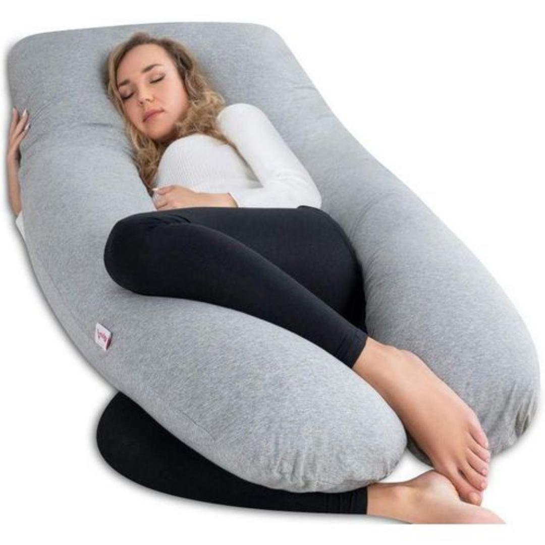 Pregnancy Pillows for Sleeping U-Shape Full Body Pillow and Maternity Support
