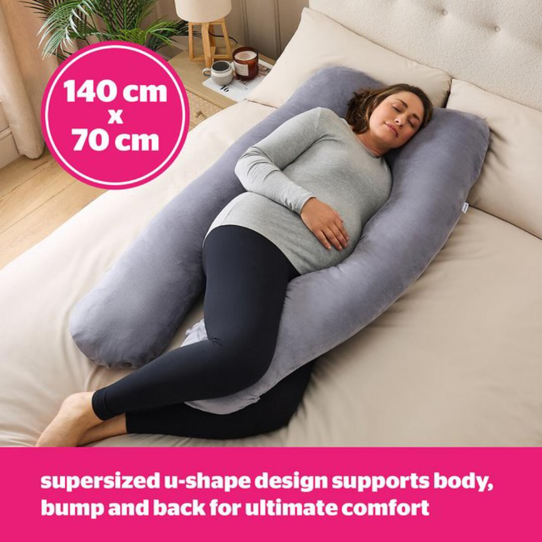 Pregnancy Pillows for Sleeping U-Shape Full Body Pillow and Maternity Support