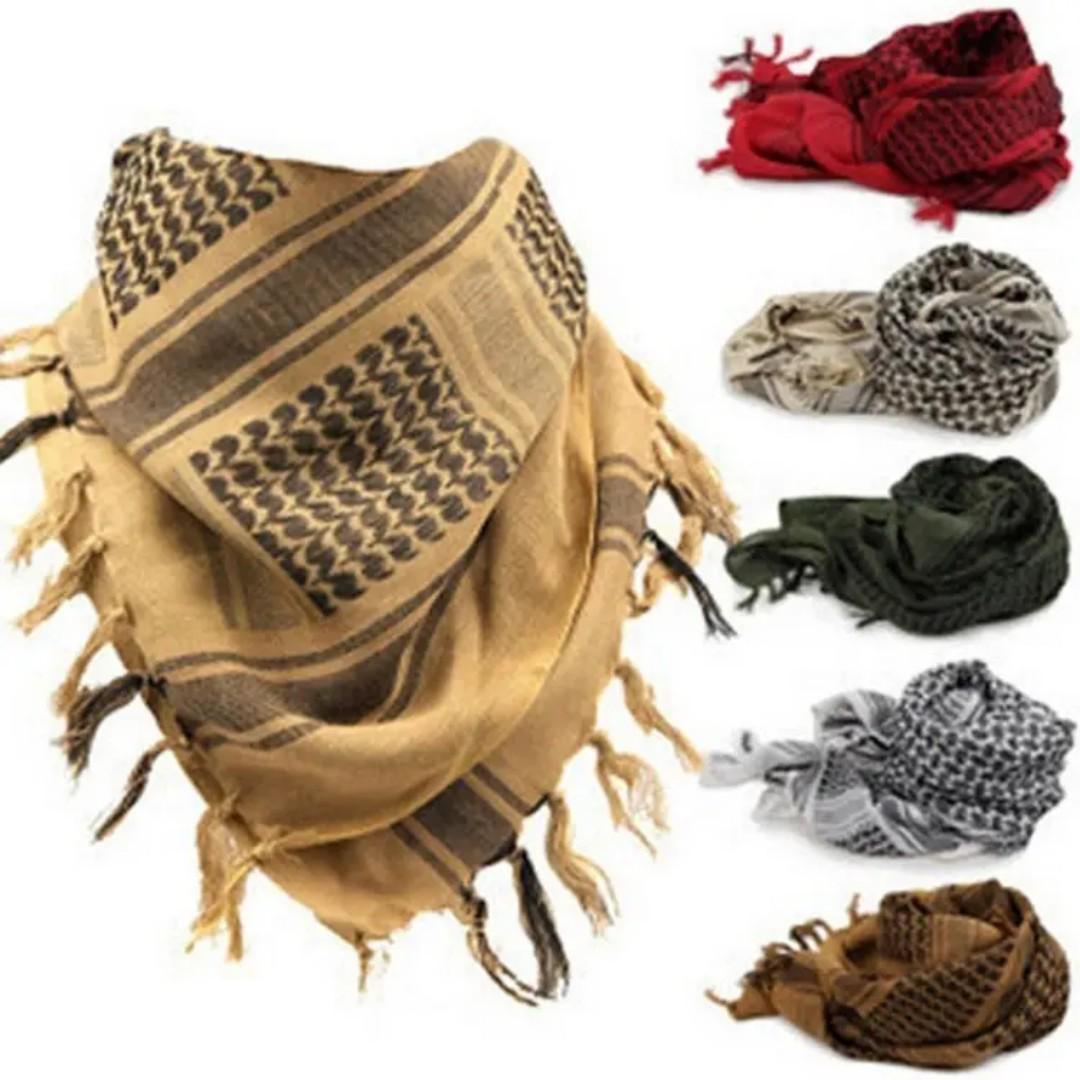 Arafat Unisex Head Wrap/ Scarf/shawl - Arab Keffiyeh Shemagh Desert Palestine