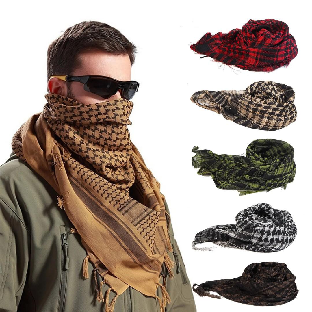 Arafat Unisex Head Wrap/ Scarf/shawl - Arab Keffiyeh Shemagh Desert Palestine