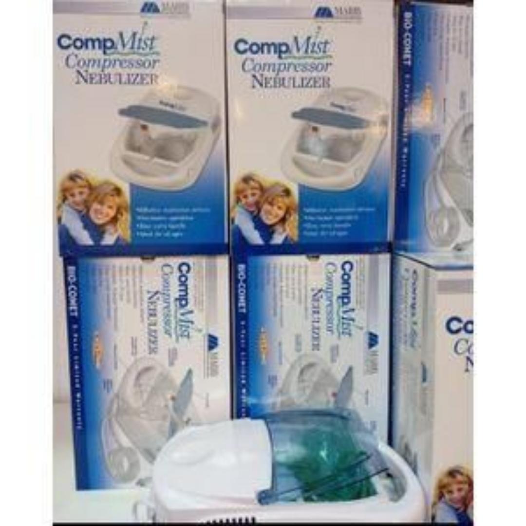 CompMist Compressor Nebulizer Machine Atomizer For Adults Kids Portable Atomization Nebulizer Compressor KiT, Inhaler Mist Inhalator