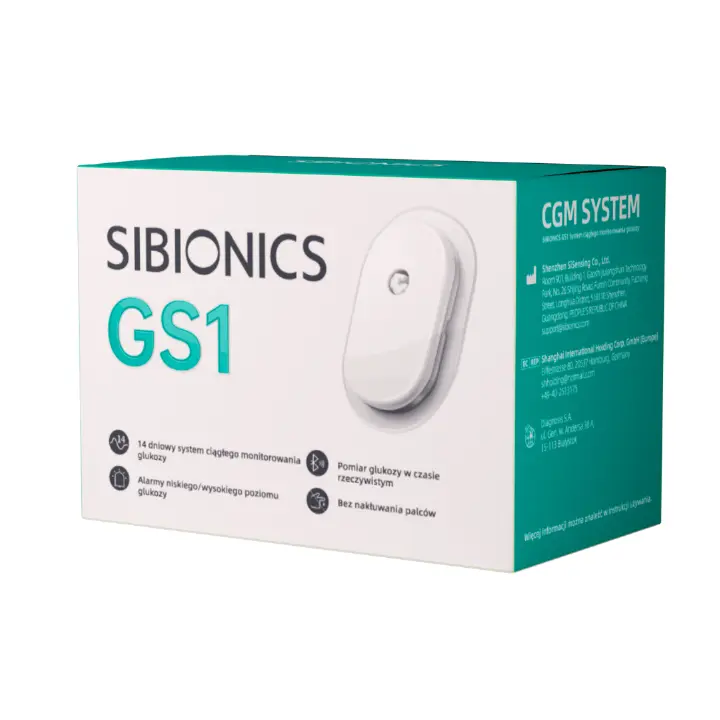 SIBIONICS GS1 CONTINUOUS GLUCOSE MONITOR