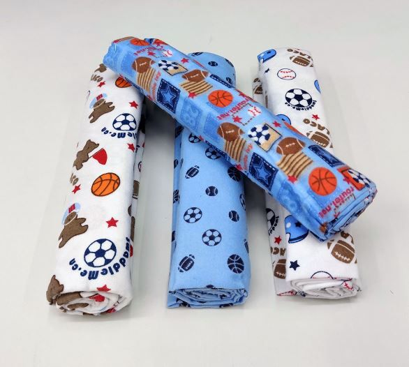 Best Quality Cotton Flannel Receiving Blankets For Baby