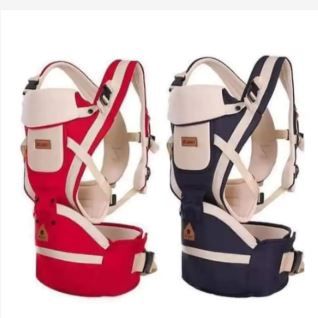 3-in-1 Hip Seat Baby Carrier – Ergonomic with Sliding Pouch, Reinforced Head Support & Adjustable Height – Comfortable for Baby & Parent – Best for 0–36 Months