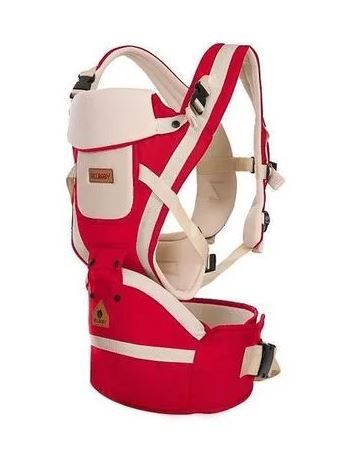 3-in-1 Hip Seat Baby Carrier – Ergonomic with Sliding Pouch, Reinforced Head Support & Adjustable Height – Comfortable for Baby & Parent – Best for 0–36 Months