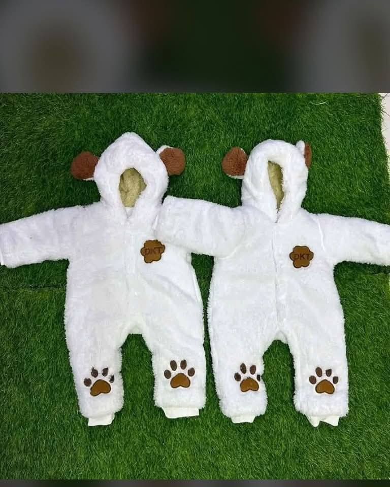 Heavy Baby Rompers – Warm & Cozy Onesies for Newborns and Toddlers – Available in Boys, Girls & Unisex Colors – Full-Body Winter Jumpsuits
