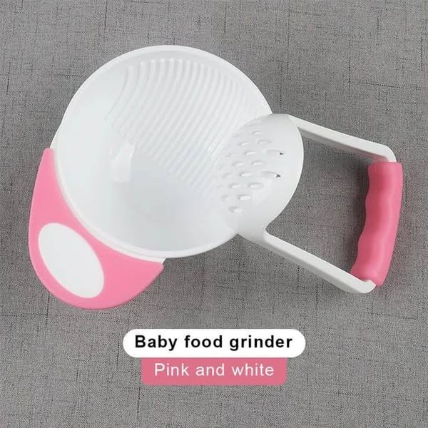 Baby Food Masher Set – Easy Weaning Tool for Smooth Purees & Self-Feeding – Ideal for Home & Travel, Helps Babies Transition to Solid Foods