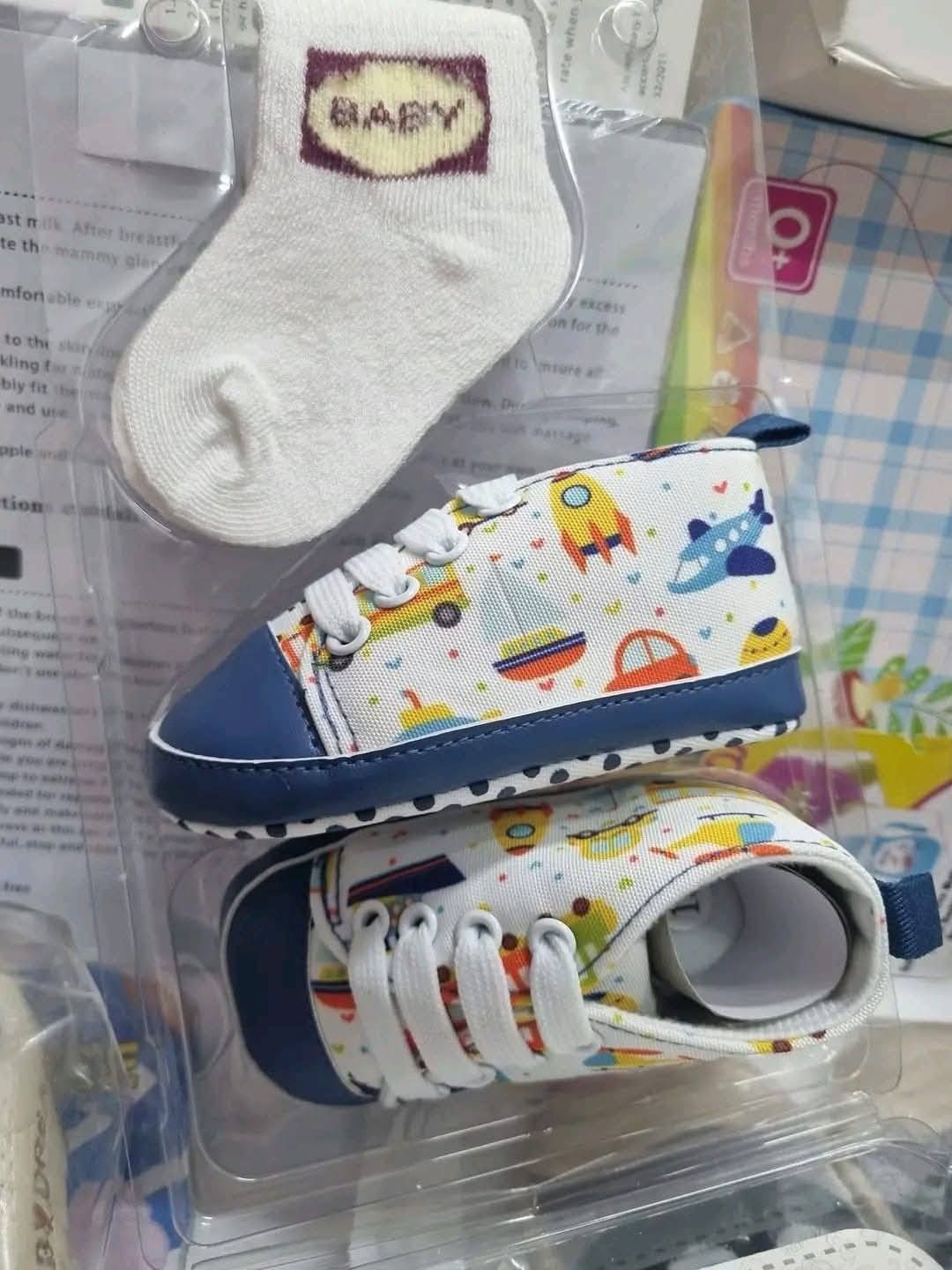 Soft Baby Prewalkers – Comfy, Non-Slip Infant Shoes for First Steps | Lightweight, Breathable Crib Shoes for Boys & Girls (0–18 Months)