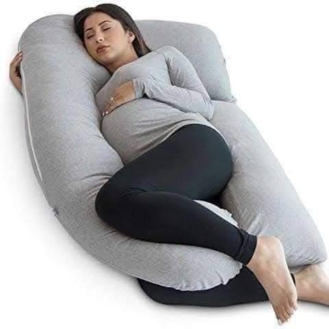 C & U Shaped Maternity Pillows for Pregnant Women – Full Body Support for Back, Belly, and Legs | Sleep Comfortably During Pregnancy (2nd Trimester & Beyond)