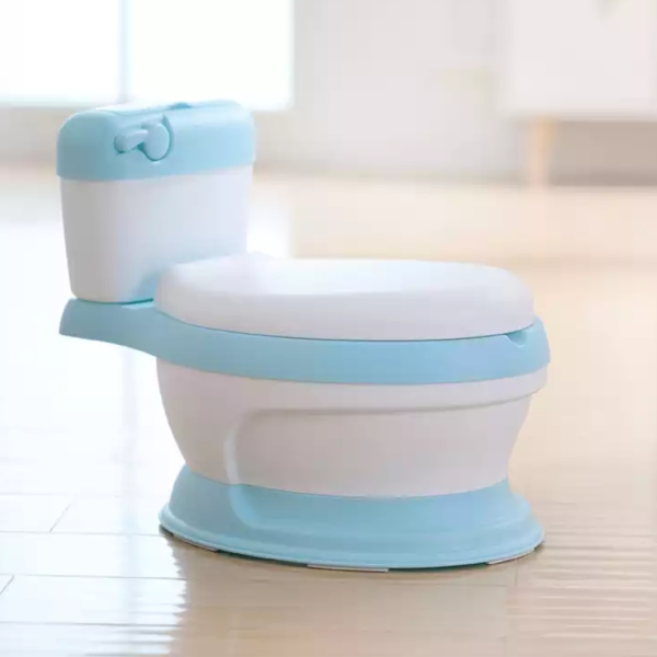 Realistic Kids Toilet Seat Potty | Toddler Potty Training Chair with Flush Sound | Easy-Clean, Sturdy & Comfortable for Boys and Girls