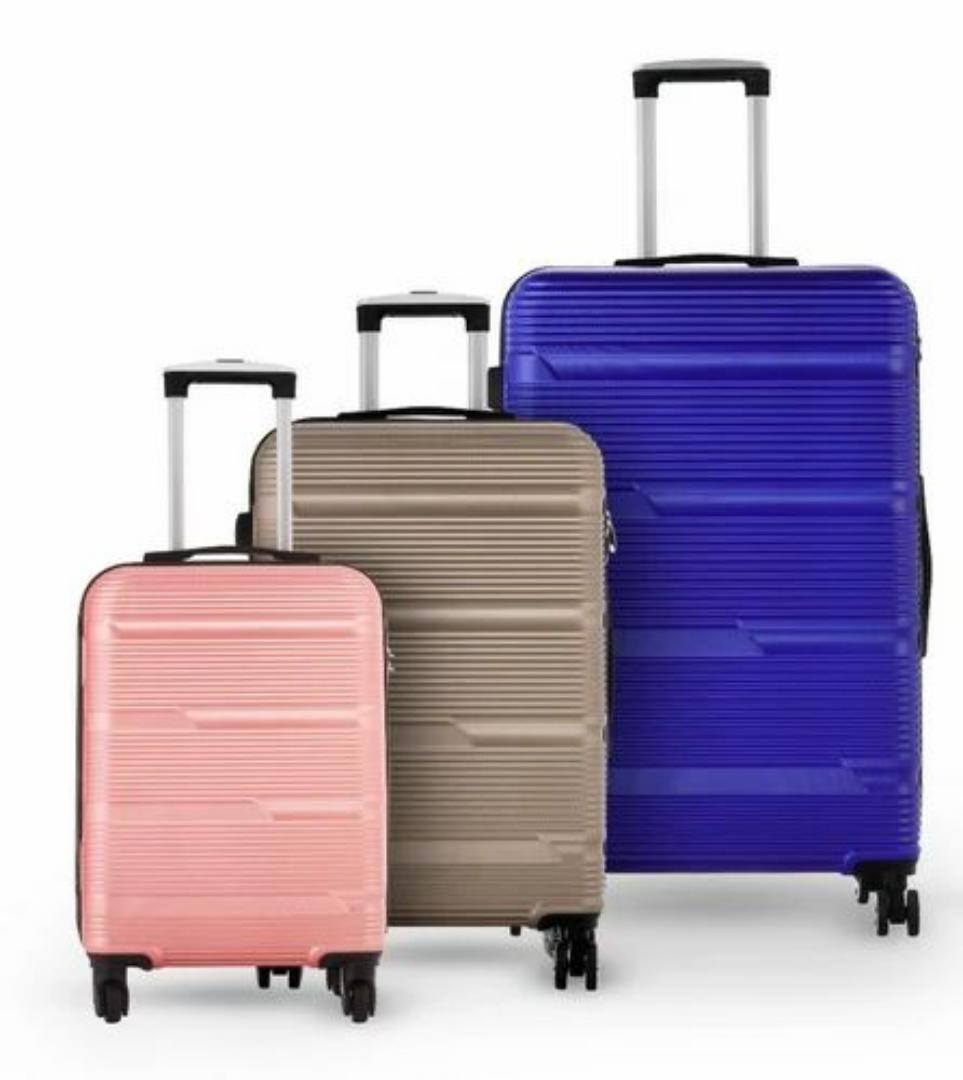3 in 1 Executive Luxurious Fibre Travel Suitcase