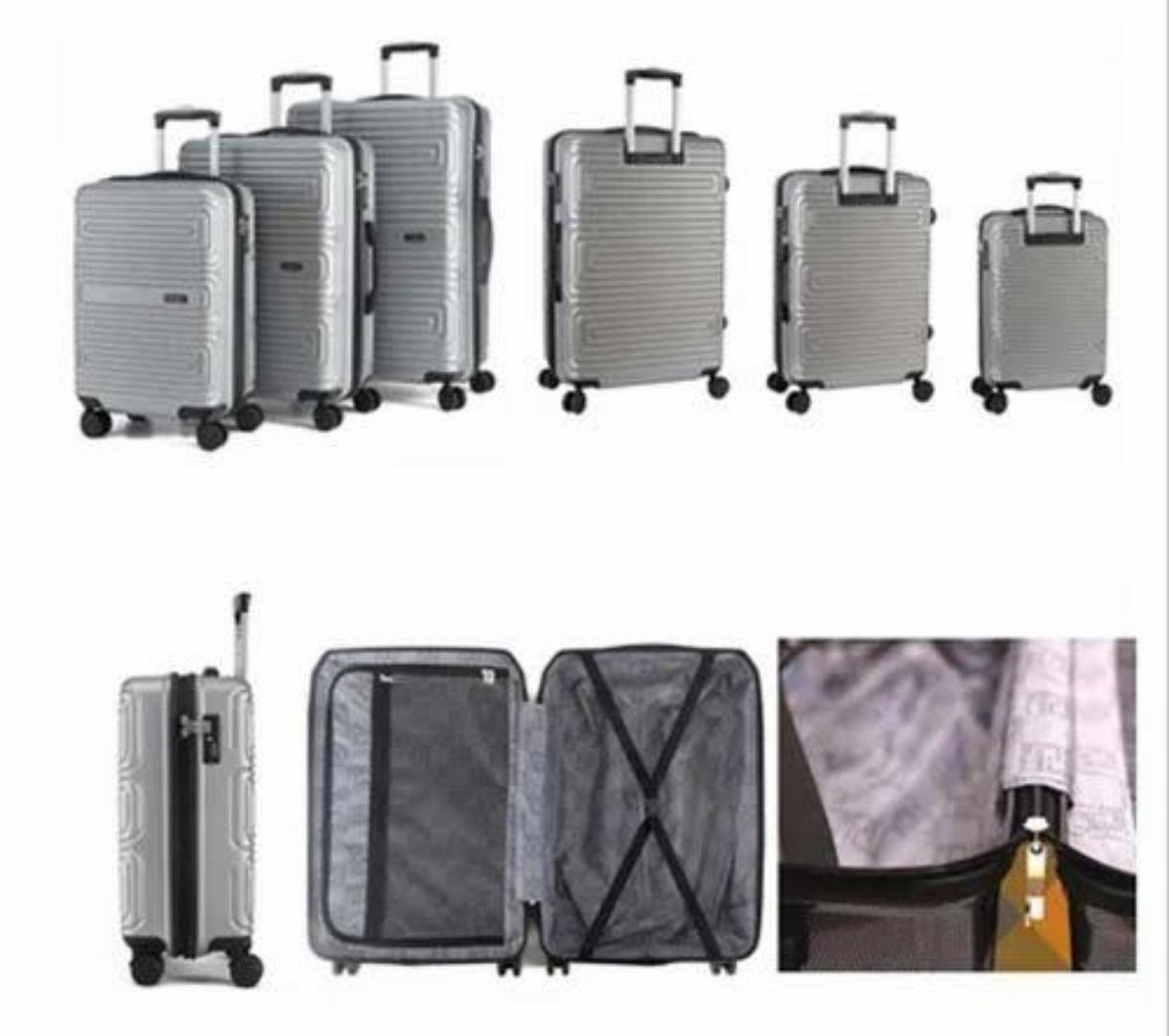 3 in 1 Executive Luxurious Fibre Travel Suitcase