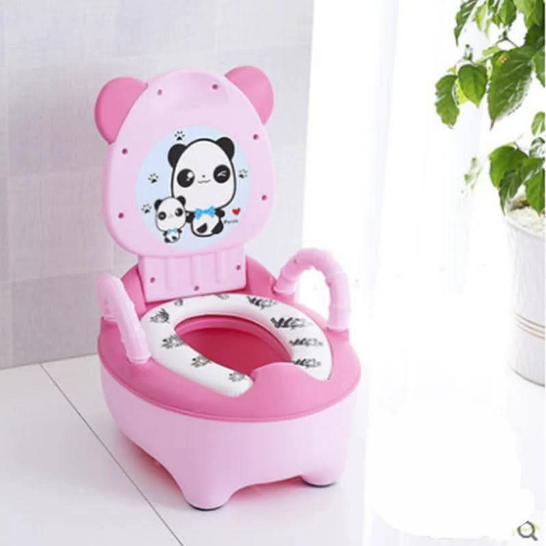 Realistic Kids Toilet Seat Potty | Toddler Potty Training Chair with Flush Sound | Easy-Clean, Sturdy & Comfortable for Boys and Girls