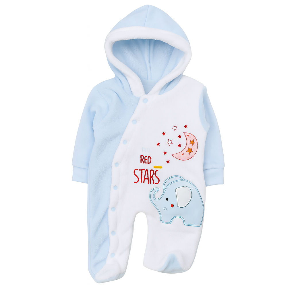 Mid-Warm Baby Rompers – Soft, Cozy, and Breathable Long-Sleeve Jumpsuit for Newborns and Infants