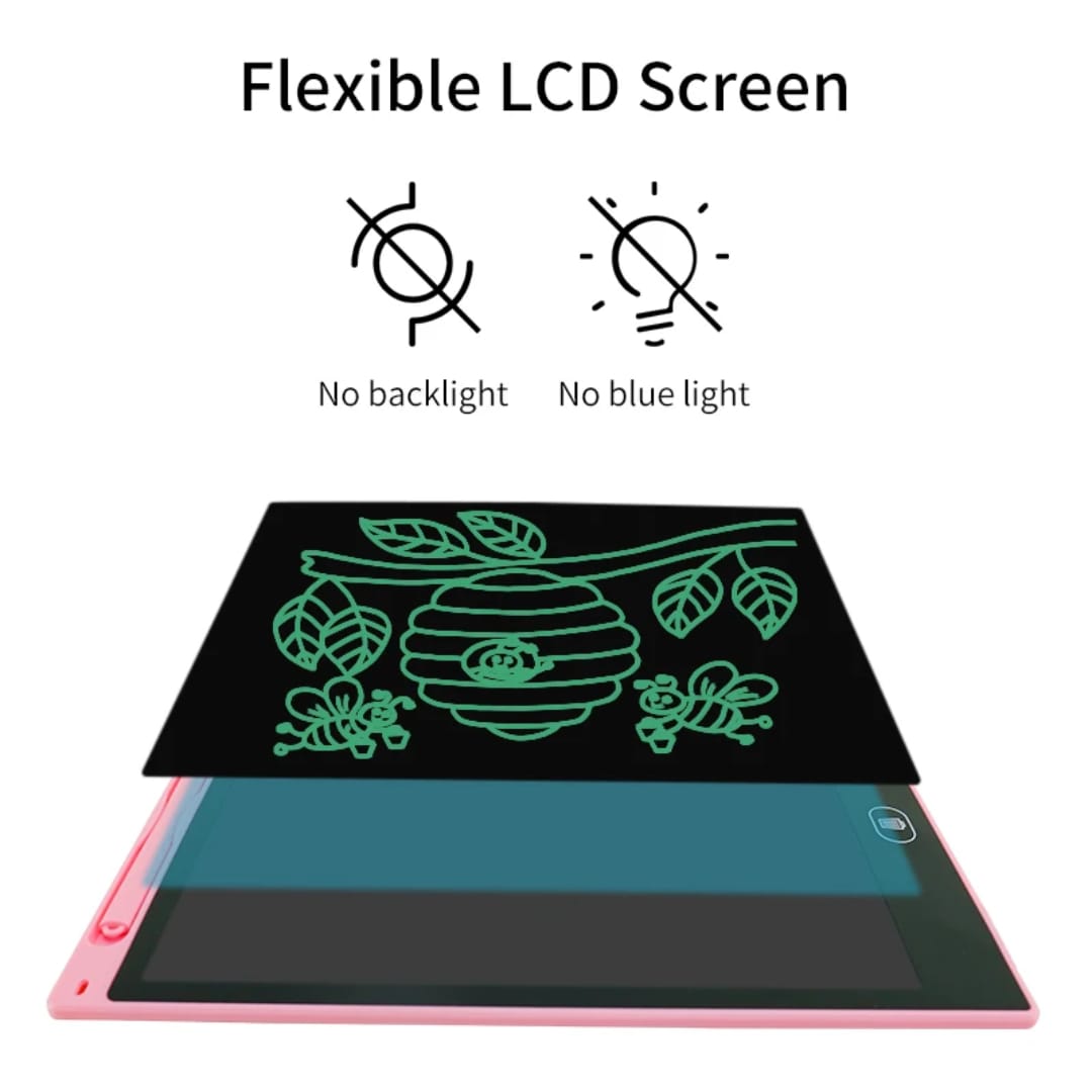 Kids Electronic Writing Tablet – 8.5 Inch LCD Drawing & Learning Pad in Small and Large Size (Multi-Color)