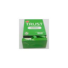Trust Ribbed Condoms - 24 Pack x 3 condoms.