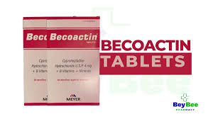 Meyer Becoactin 30s for Weight Gain - Appetite Stimulant With Vitamin B Complex Increase appetite and promote weight gain. It also helps to regularize the metabolic activity of the body.