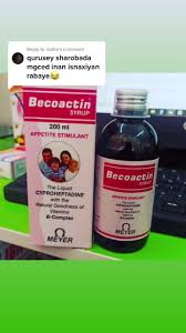 Becoactin Weight Gain Syrup Appetite Stimulant With Vitamin B Complex Increase appetite and promote weight gain. It also helps to regularize the metabolic activity of the body.