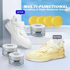 ✅Shoe cream whitening cream, suitable for a variety of white shoes 100g