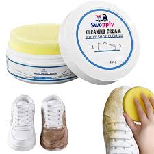 ✅Shoe cream whitening cream, suitable for a variety of white shoes 100g