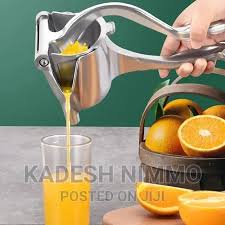 Aluminum Steel Manual Fruit Juicer Hand juicer, Instant Vegetables & Fruit Mixer Orange, Watermelon, Lemon Squeezer, Hand Press Juice Machine For Home
