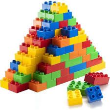 130-Piece Large Toddler Building Blocks Set - and Pop It Cute Pink Cat Fidget Toys Girls Antistress Popit Squeeze Toy Children Cartoon Anti Stress Push Bubble Fidget Women Bag