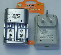 Multiple Power STD Charger 4 Slots For AA AAA Rechargeable Battery