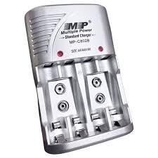 Multiple Power STD Charger 4 Slots For AA AAA Rechargeable Battery