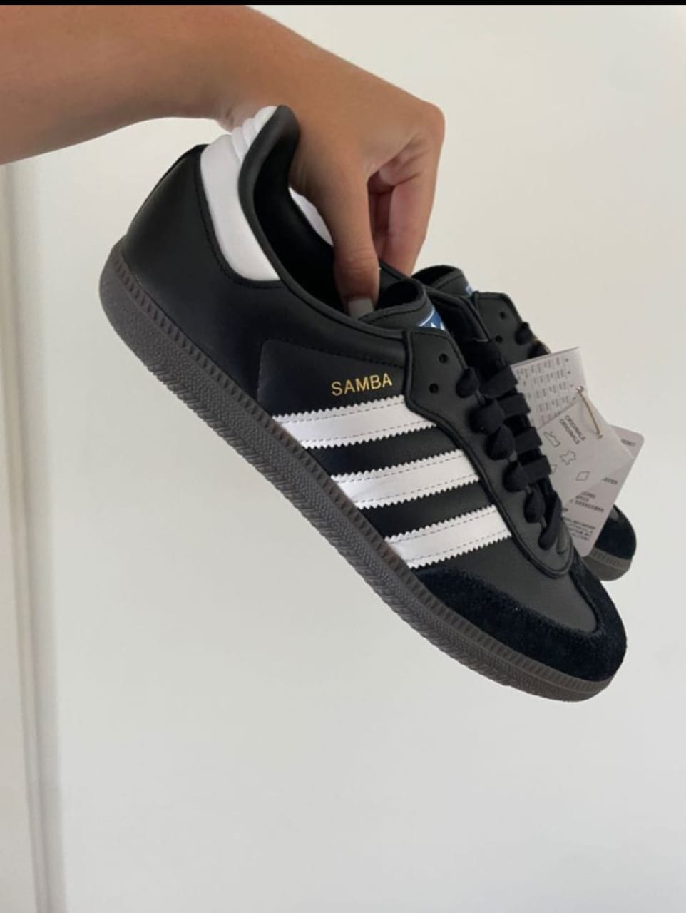 Adidas Samba pure leather Comfortable High Quality Unisex Breathable Sneakers Shoes