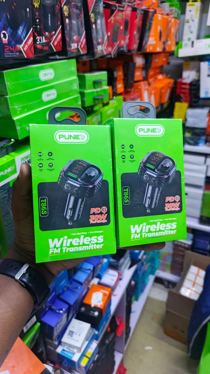 Punex Best car MP3 player ever 💯 
Comes fully loaded with equalizer, wireless fm transmitter, led lights, 2 USB ports, 1 type c charging port