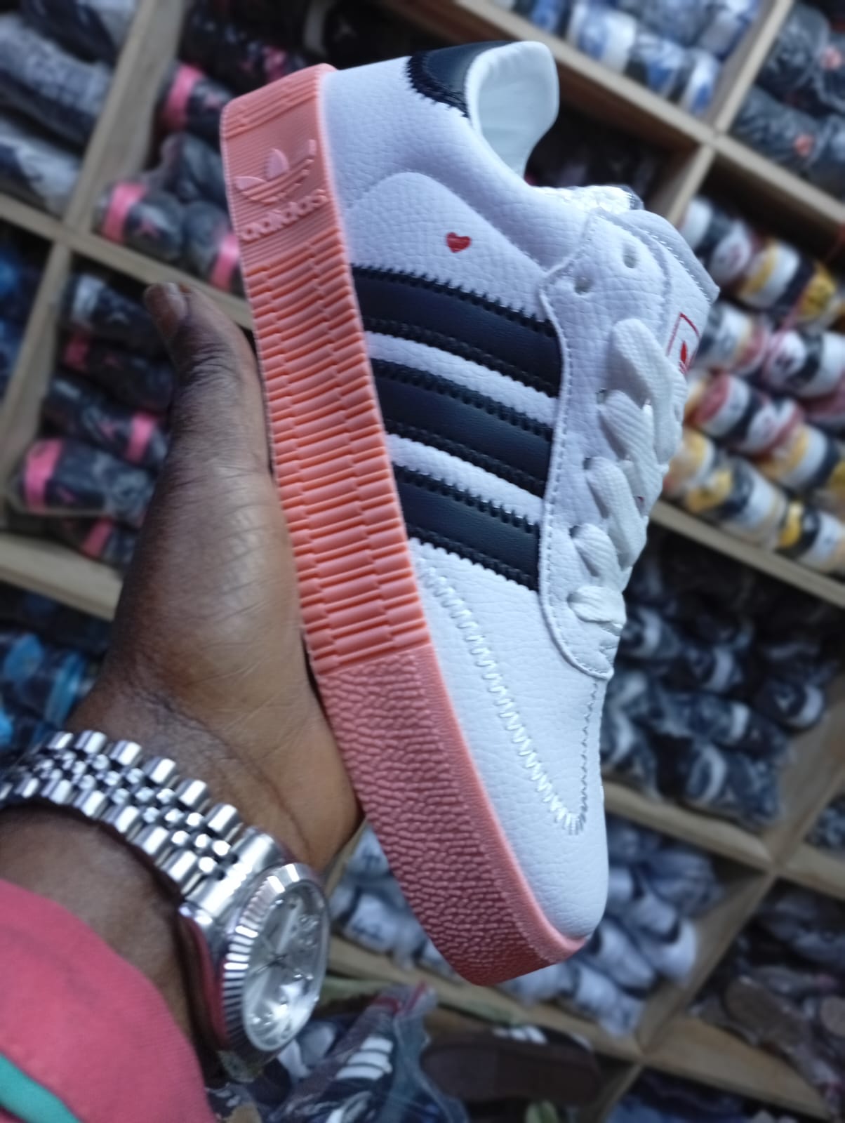 ⚡SAMBA DOUBLE SOLE ⚡SAMBA high quality ORIGINA/LATEST/ NEW ARRIVAL ⚡UNISEX official all wearing men/women/ladies classic fashioned breatherble 🔥samba sneakers❤️‍🔥