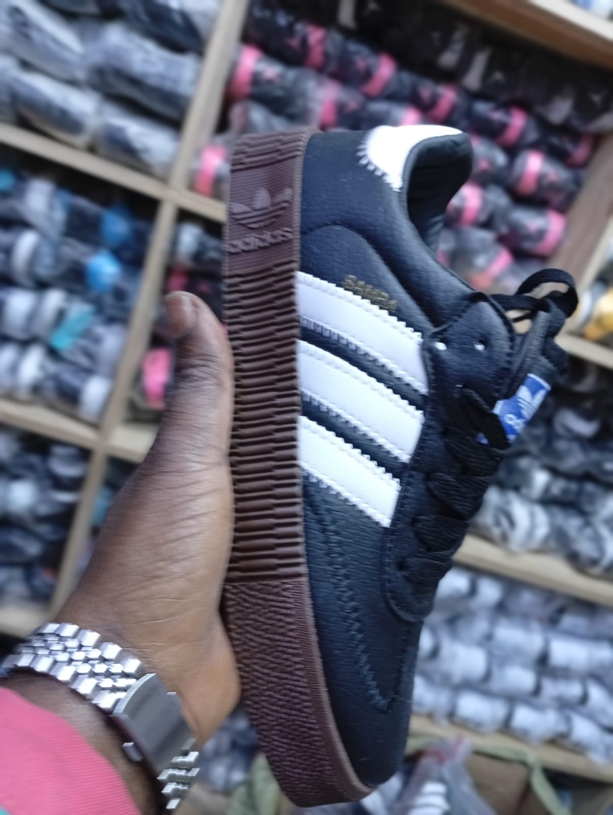 ⚡SAMBA DOUBLE SOLE ⚡SAMBA high quality ORIGINA/LATEST/ NEW ARRIVAL ⚡UNISEX official all wearing men/women/ladies classic fashioned breatherble 🔥samba sneakers❤️‍🔥