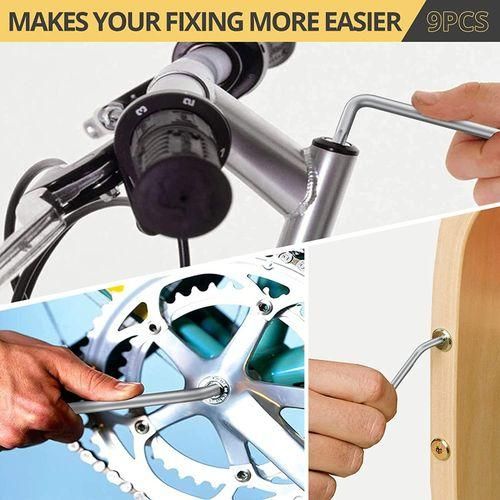 Ft Tools 9PC Piece TORKS Allen Wrench Hex Key Set Metric