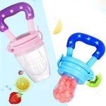 Baby Fresh Fruit Food Pacifier Feeder Silicone Nibbler Pacifier Training Massaging Toy Teether